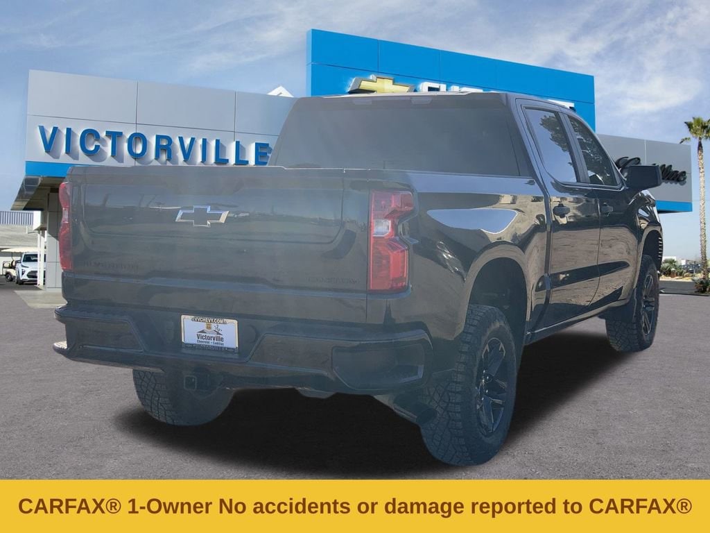 Used 2024 Chevrolet Silverado 1500 Custom Trail Boss Truck Crew Cab
