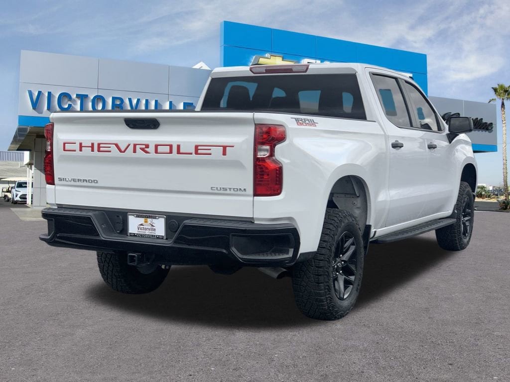 Used 2024 Chevrolet Silverado 1500 Custom Trail Boss Truck Crew Cab