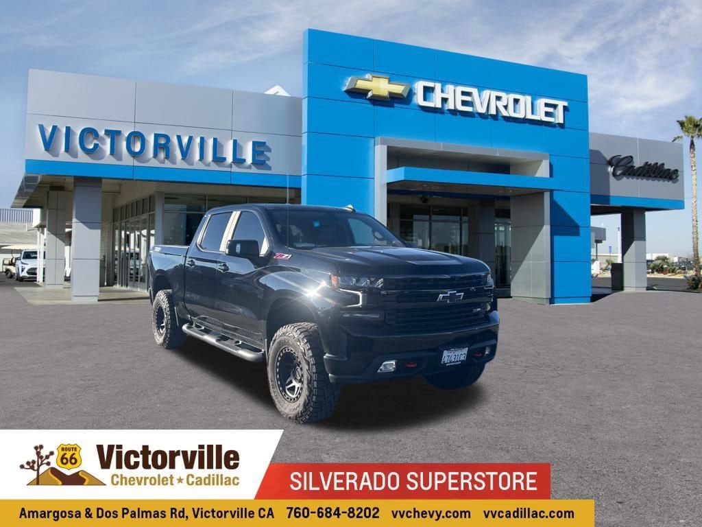 Used 2021 Chevrolet Silverado 1500 LT Trail Boss Truck Crew Cab