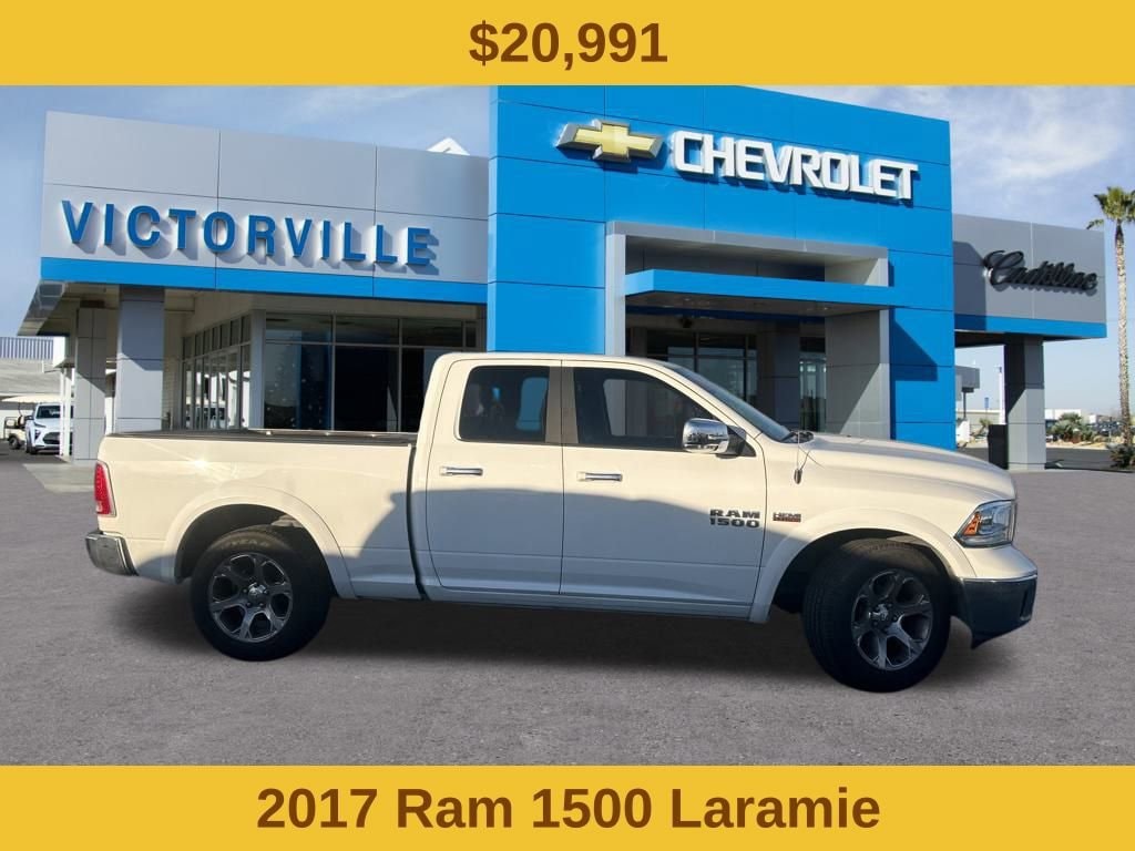 Used 2017 Ram 1500 Laramie Quad Cab 4x2 64 Box Truck Quad Cab