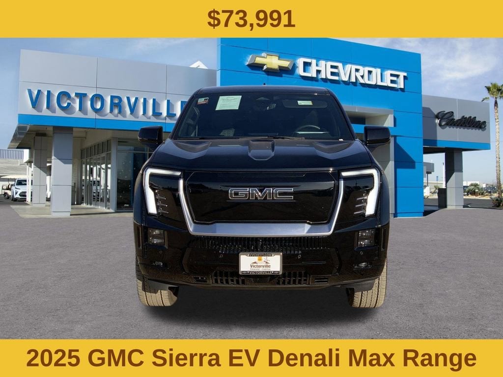 Used 2025 GMC Sierra EV Denali with VIN 1GT40LEL8SU402124 for sale in Victorville, CA