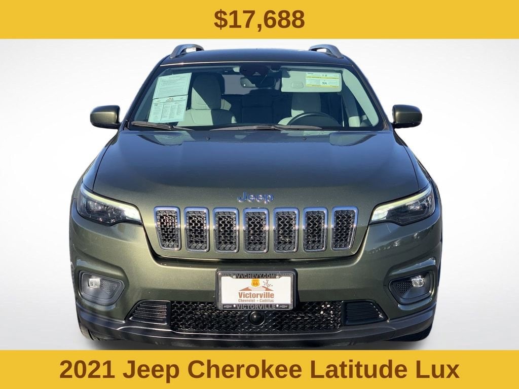 Used 2021 Jeep Cherokee Latitude Lux FWD SUV