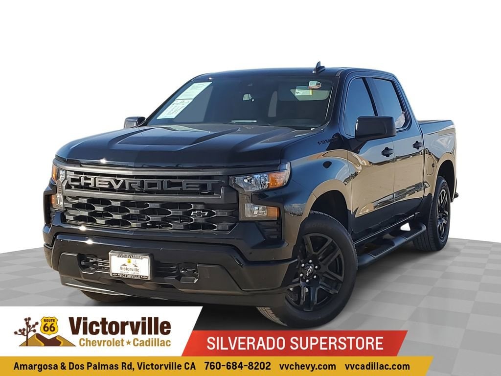 Used 2024 Chevrolet Silverado 1500 Custom Truck Crew Cab