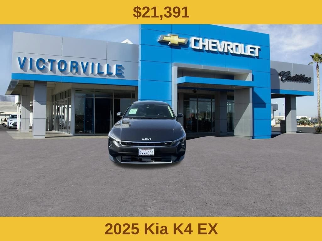 Used 2025 Kia K4 EX Sedan