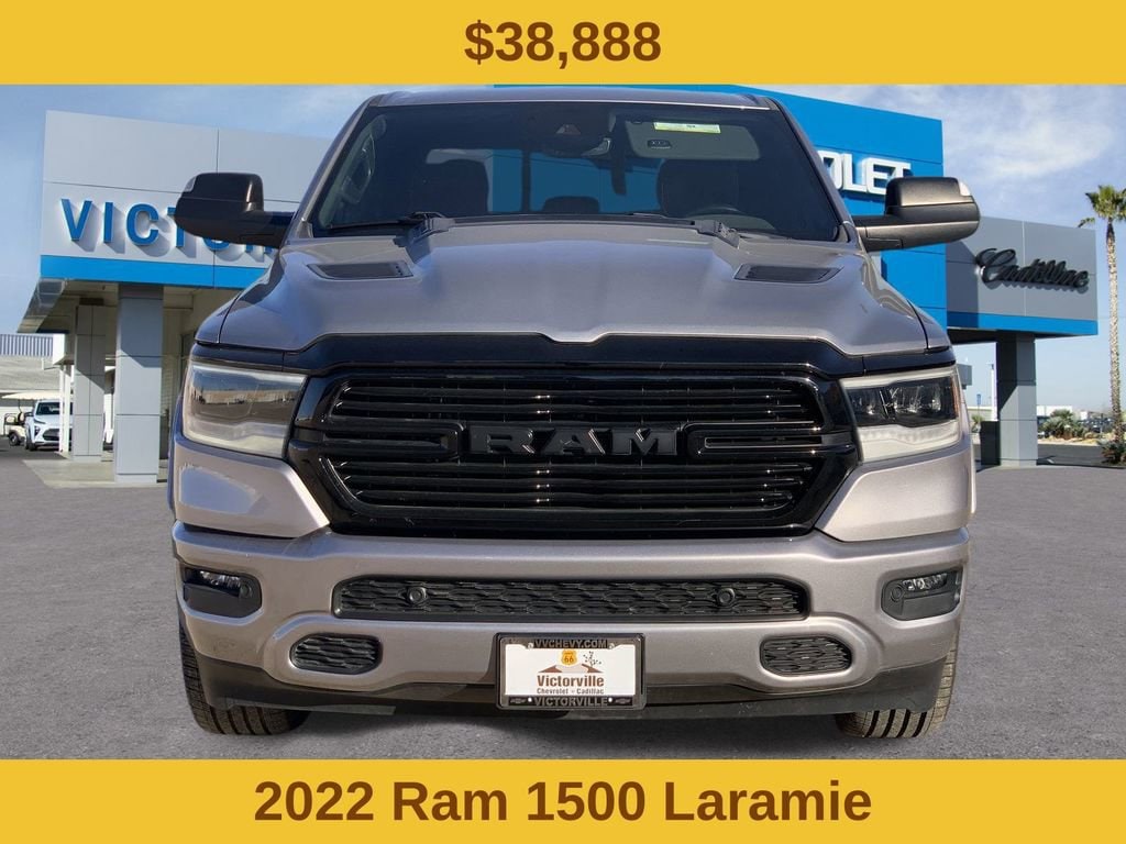 Used 2022 Ram 1500 Laramie Crew Cab 4x4 57 Box Truck Crew Cab
