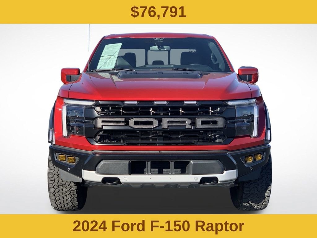 Used 2024 Ford F-150 Raptor Truck SuperCrew Cab