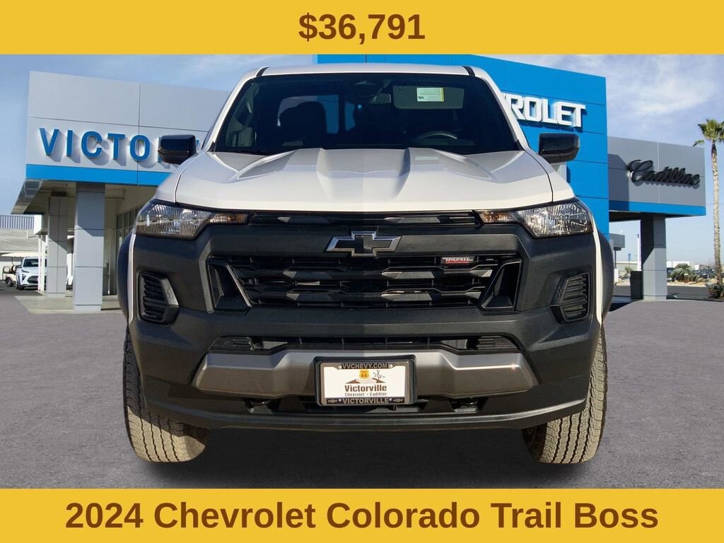Used 2024 Chevrolet Colorado Trail Boss Truck Crew Cab