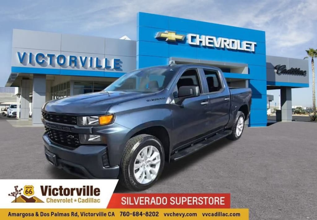 Used 2021 Chevrolet Silverado 1500 Custom Truck Crew Cab