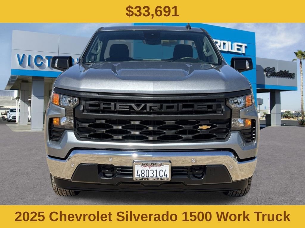 Used 2025 Chevrolet Silverado 1500 WT Truck Regular Cab