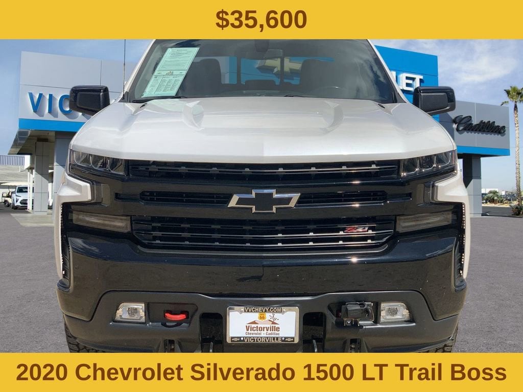 Used 2020 Chevrolet Silverado 1500 LT Trail Boss Truck Crew Cab