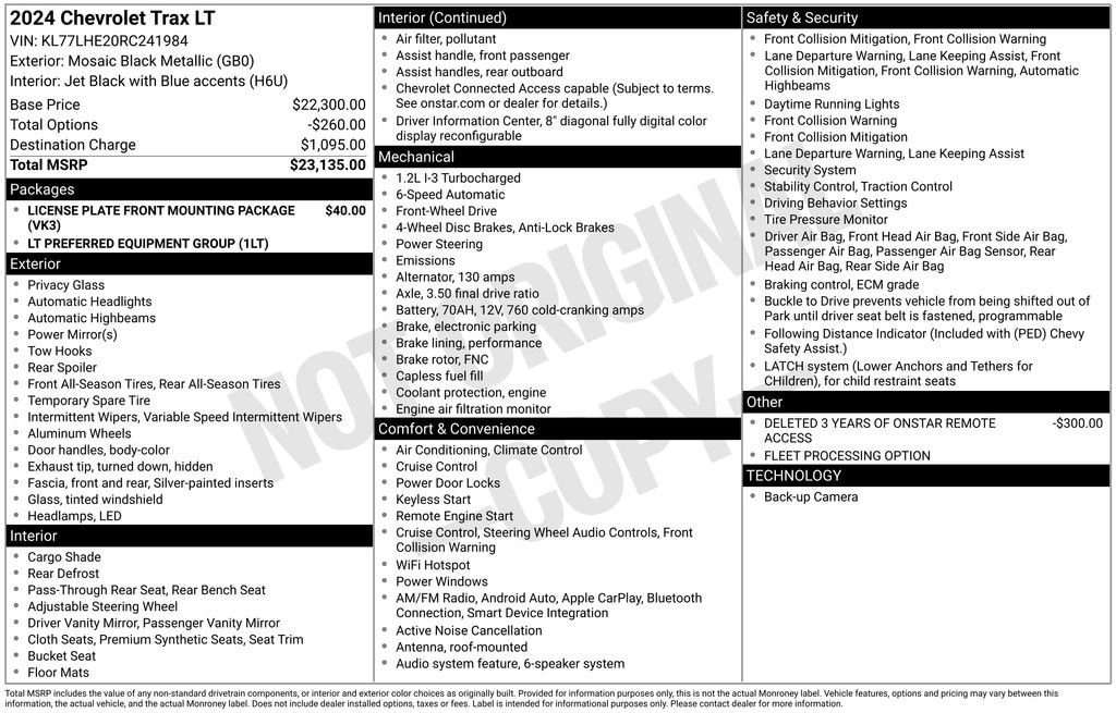2024 Chevrolet Trax LT - Photo 33