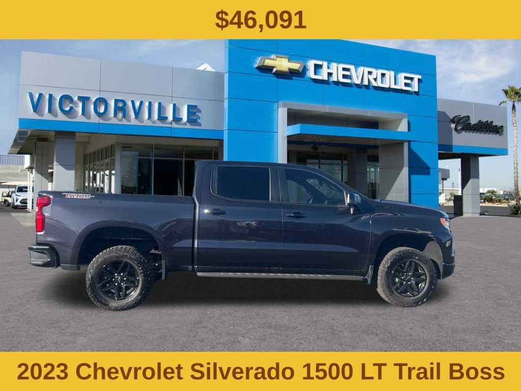 Used 2023 Chevrolet Silverado 1500 LT Trail Boss Truck Crew Cab