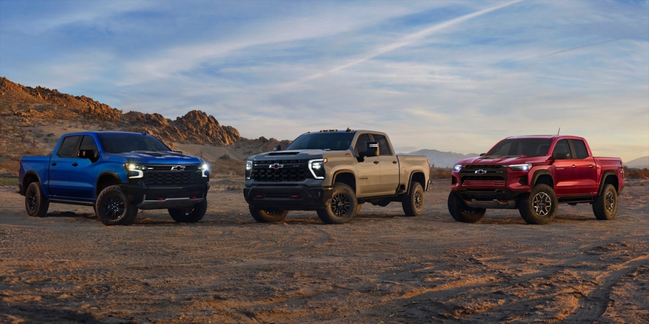 Chevy truck lineup