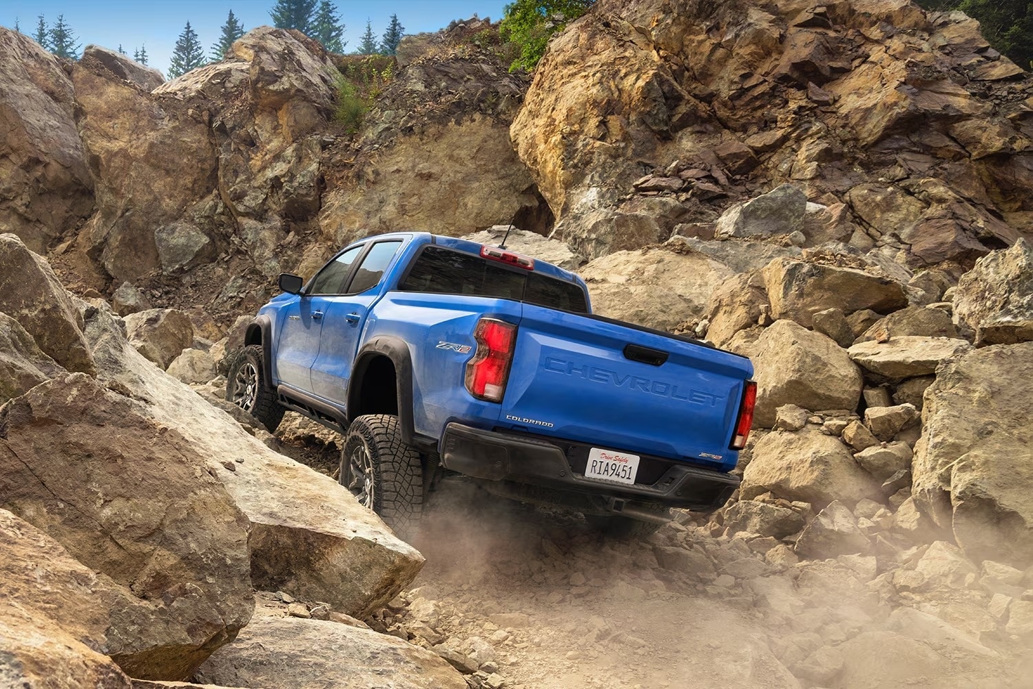 2025 Chevrolet Colorado off-roading