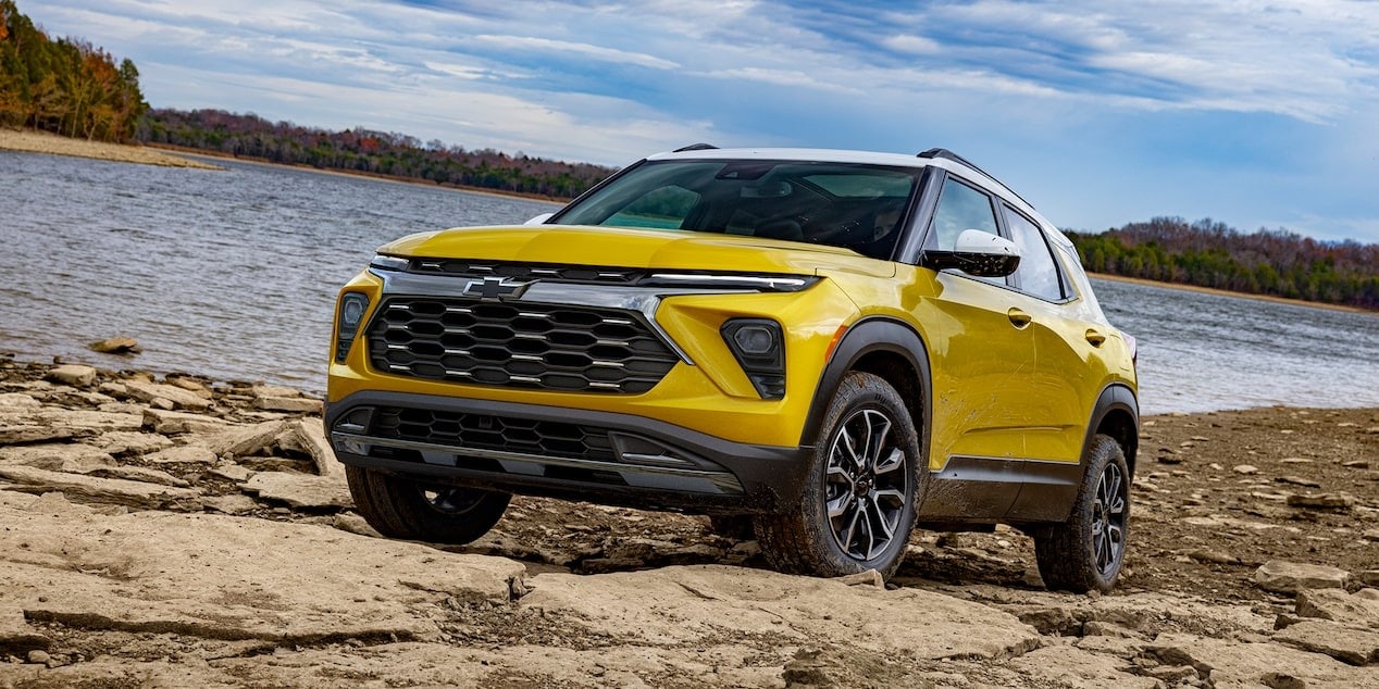 Yellow 2025 Chevy Trailblazer Exterior