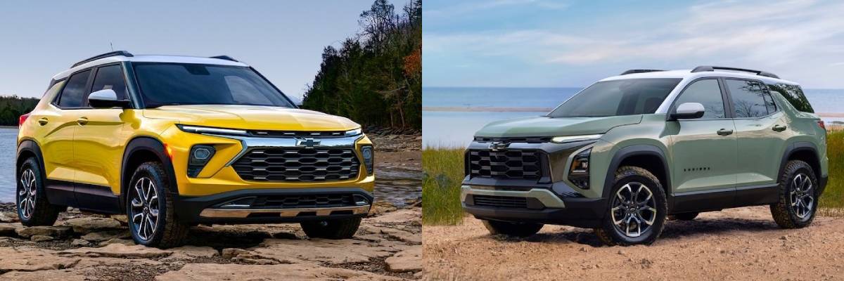 2024 Chevrolet Trailblazer vs 2024 Chevrolet Equinox