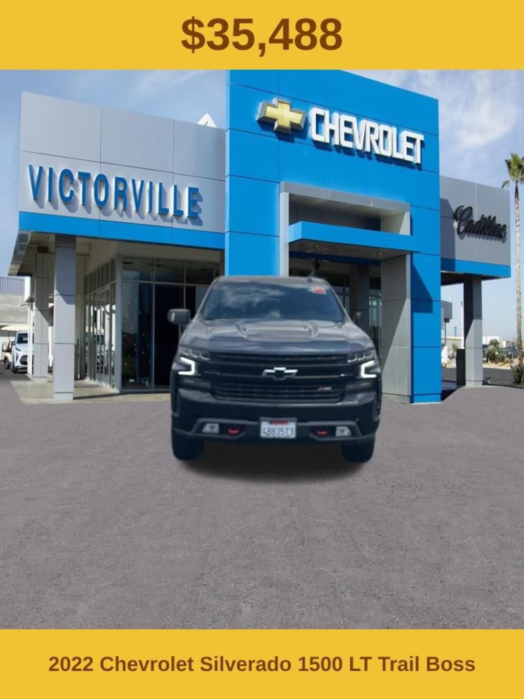 Used 2022 Chevrolet Silverado 1500 LTD LT Trail Boss Truck Crew Cab