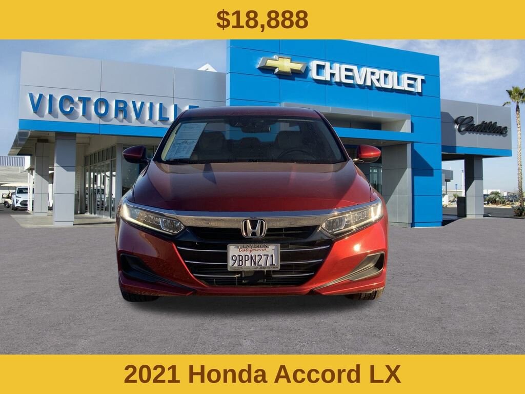 Used 2021 Honda Accord LX Sedan