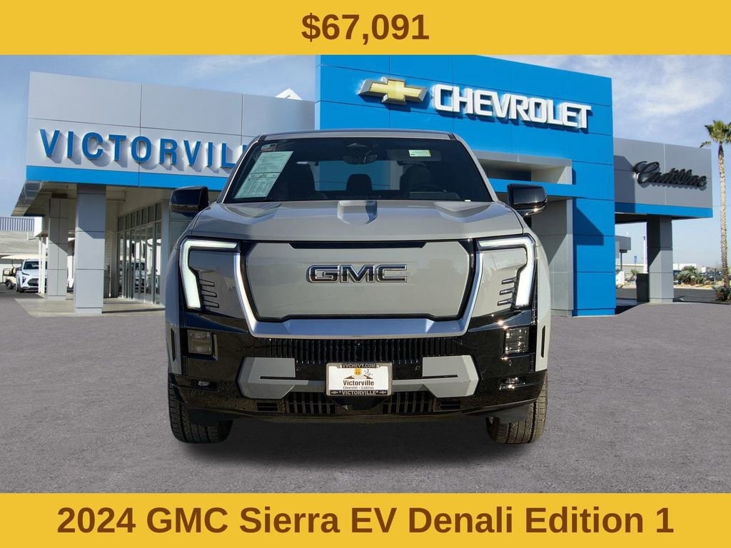 Used 2024 GMC Sierra EV Denali Edition 1 Truck Crew Cab