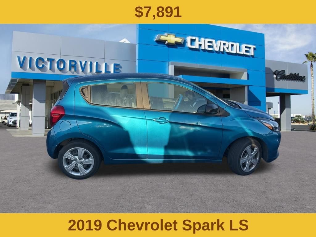 Used 2019 Chevrolet Spark LS with VIN KL8CB6SA9KC738406 for sale in Victorville, CA