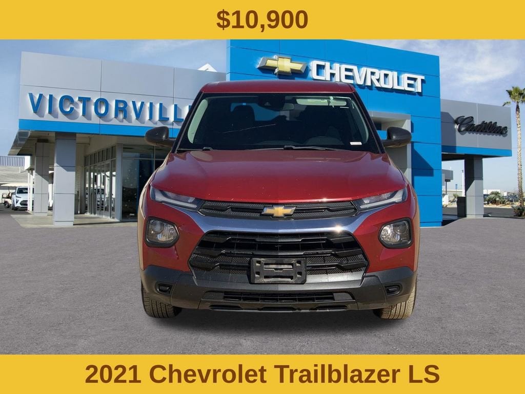 Used 2021 Chevrolet Trailblazer LS with VIN KL79MMS29MB020739 for sale in Victorville, CA