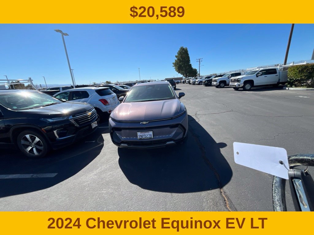 Used 2024 Chevrolet Equinox EV LT with VIN 3GN7DLRPXRS261119 for sale in Glendale, CA