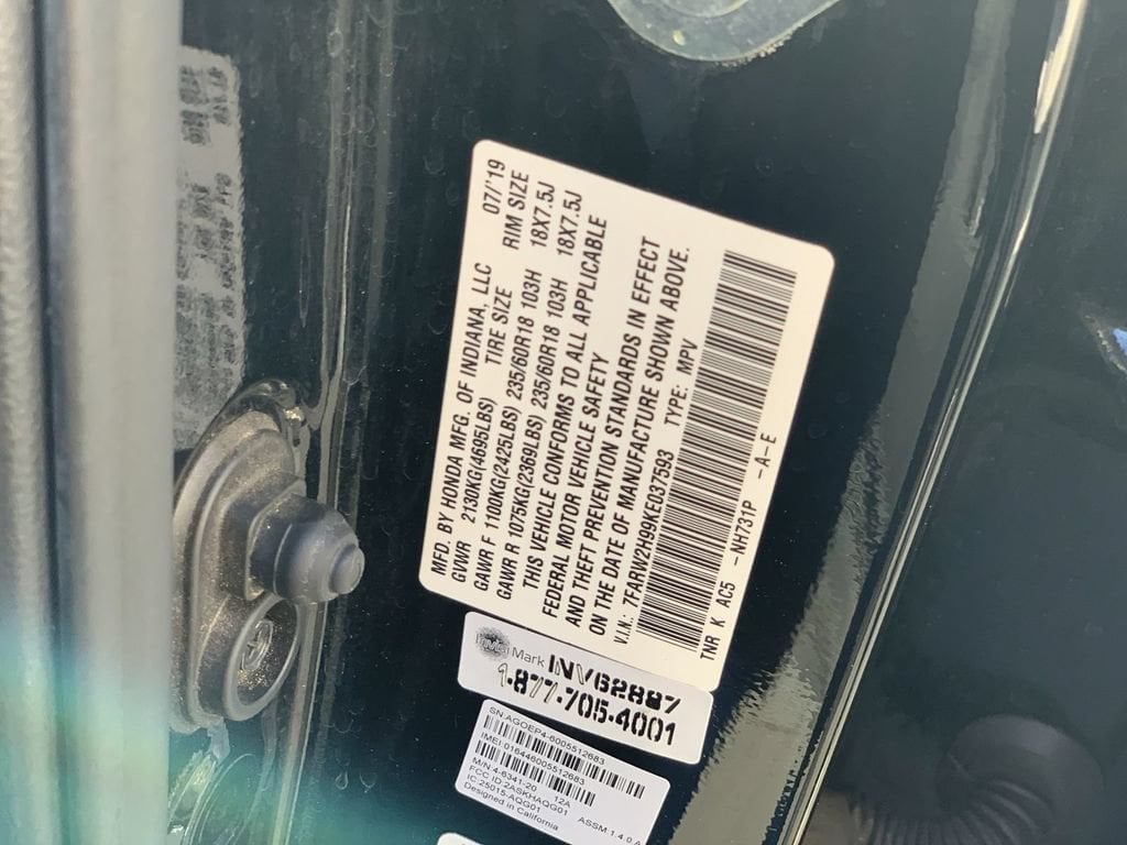 2019 Honda CR-V Touring - Photo 32