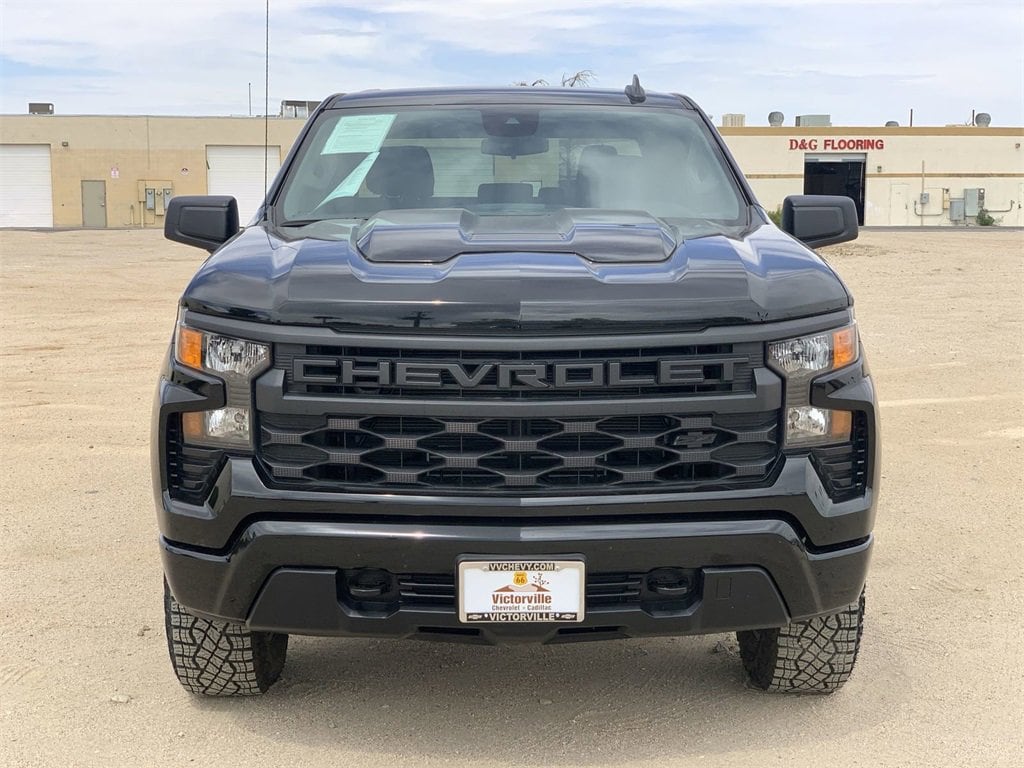 Used 2024 Chevrolet Silverado 1500 Custom with VIN 3GCPDCEK6RG263715 for sale in Victorville, CA