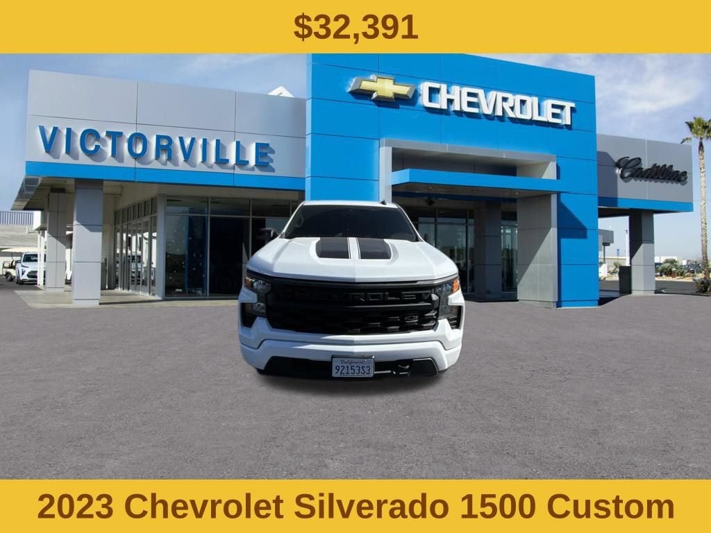 Used 2023 Chevrolet Silverado 1500 Custom Truck Crew Cab