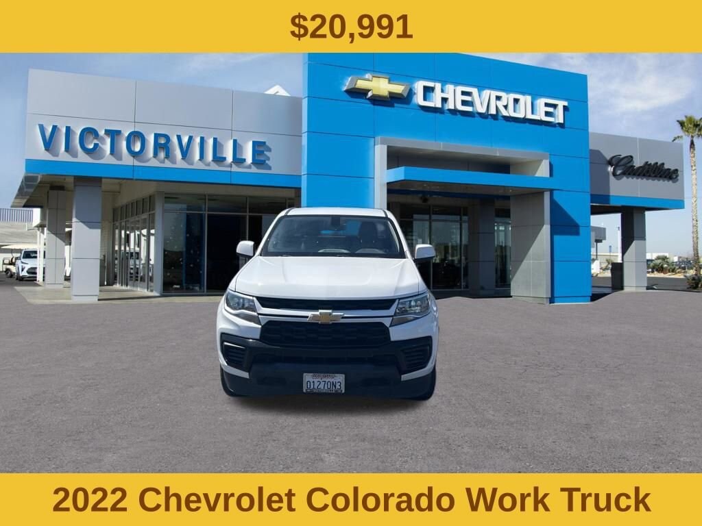 Used 2022 Chevrolet Colorado WT Truck Crew Cab