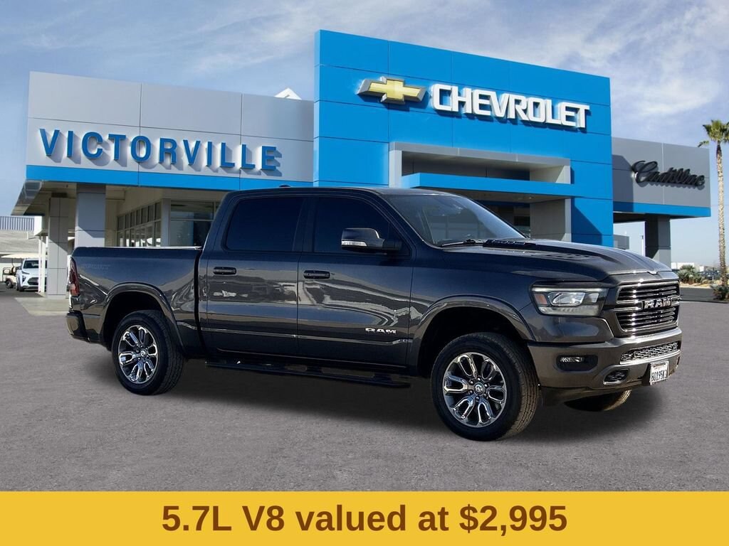 Used 2022 Ram 1500 Laramie Crew Cab 4x4 57 Box Truck Crew Cab
