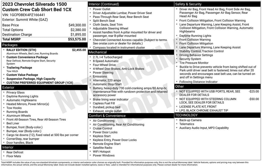 2023 Chevrolet Silverado 1500 Custom - Photo 33