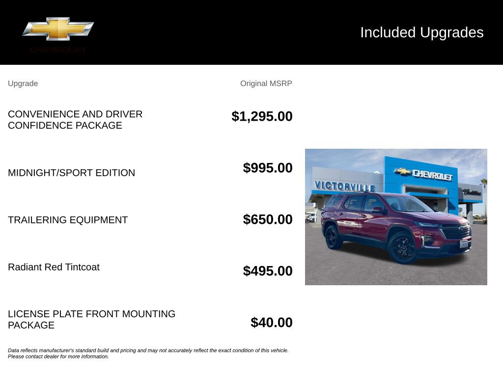 2023 Chevrolet Traverse photo 5