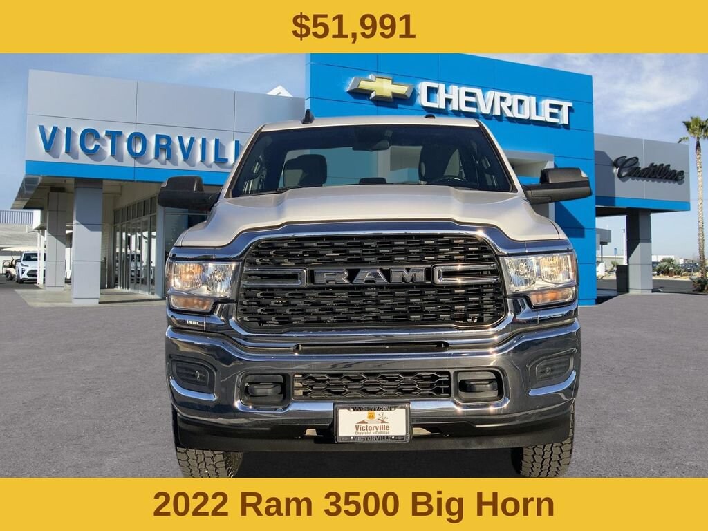Used 2022 Ram 3500 Big Horn Truck Crew Cab