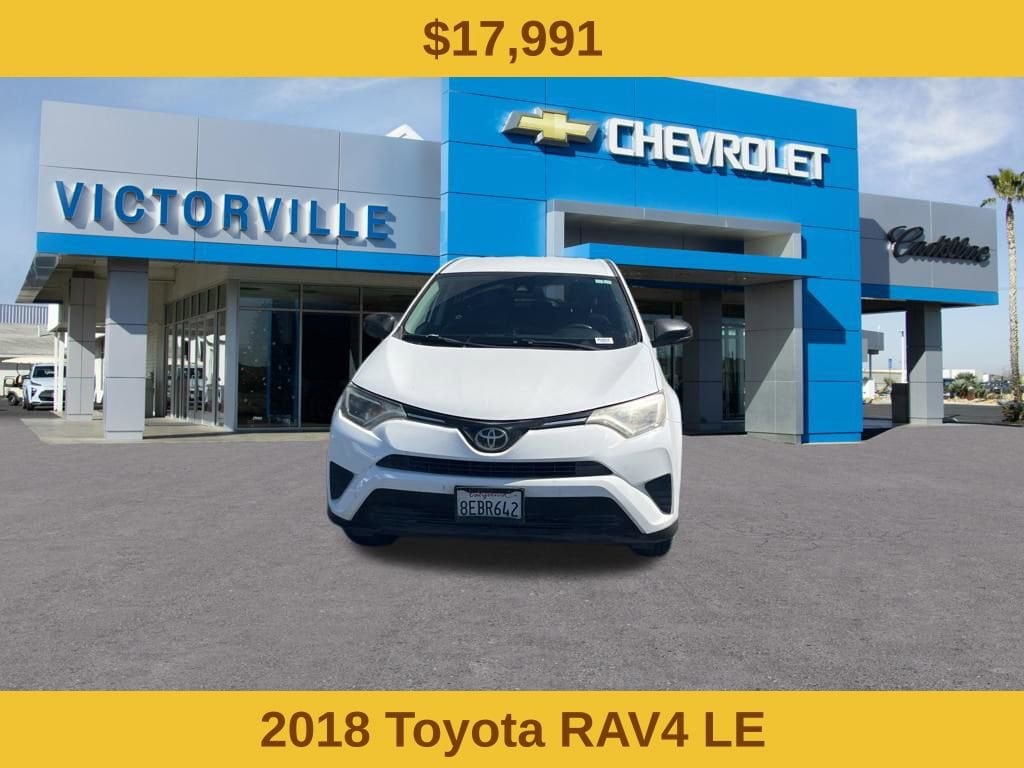 Used 2018 Toyota RAV4 LE SUV
