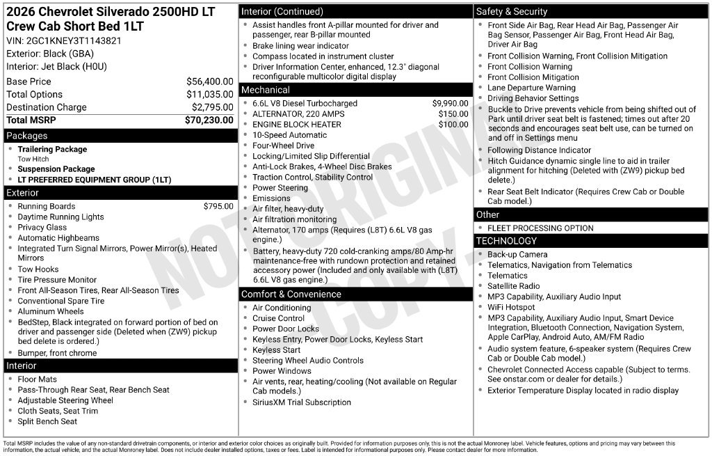 2026 Chevrolet Silverado 2500HD LT - Photo 39