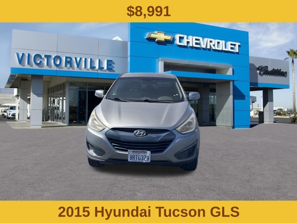 Used 2015 Hyundai Tucson GLS with VIN KM8JT3AF3FU100476 for sale in Victorville, CA