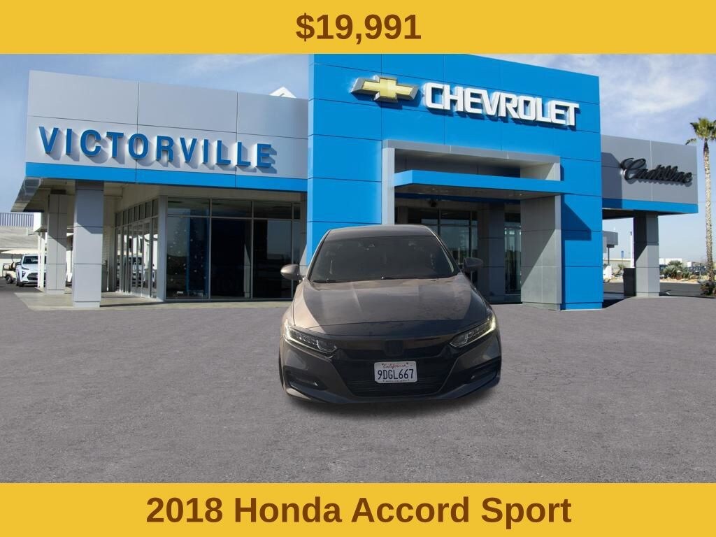 Used 2018 Honda Accord Sport Sedan