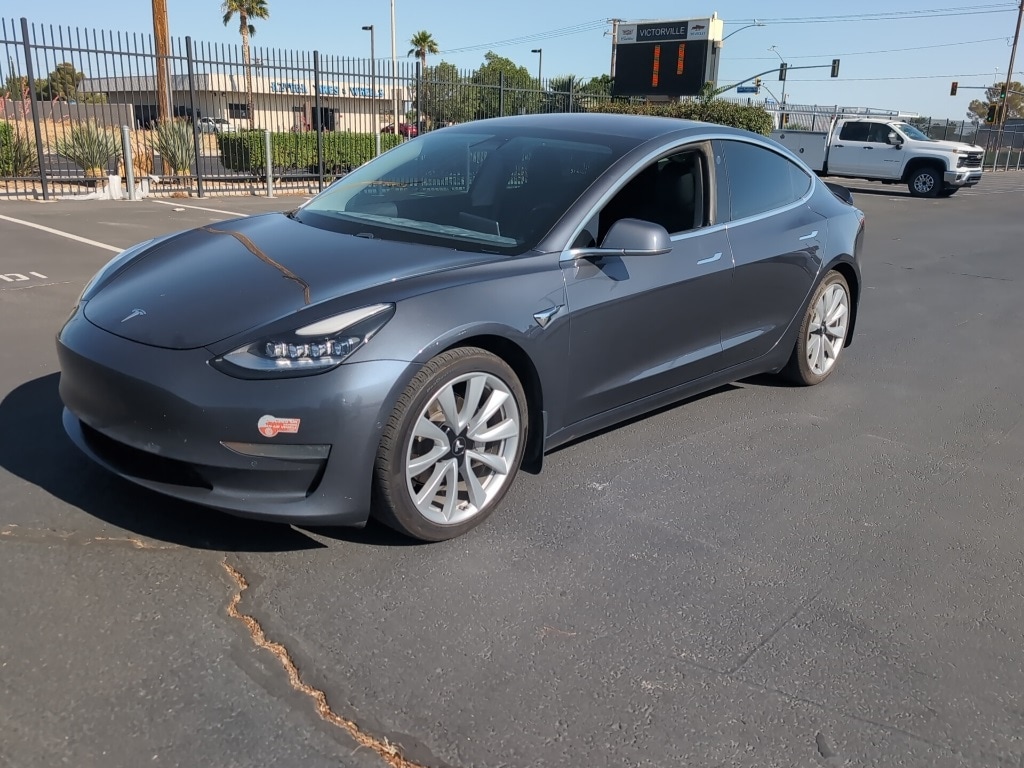 Used 2018 Tesla Model 3 Base with VIN 5YJ3E1EA0JF050731 for sale in Victorville, CA
