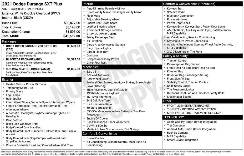 2021 Dodge Durango SXT Plus - Photo 12