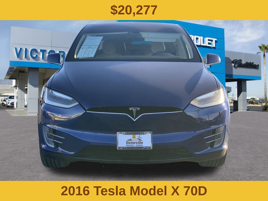 Used 2016 Tesla Model X 90D with VIN 5YJXCBE21GF005795 for sale in Victorville, CA