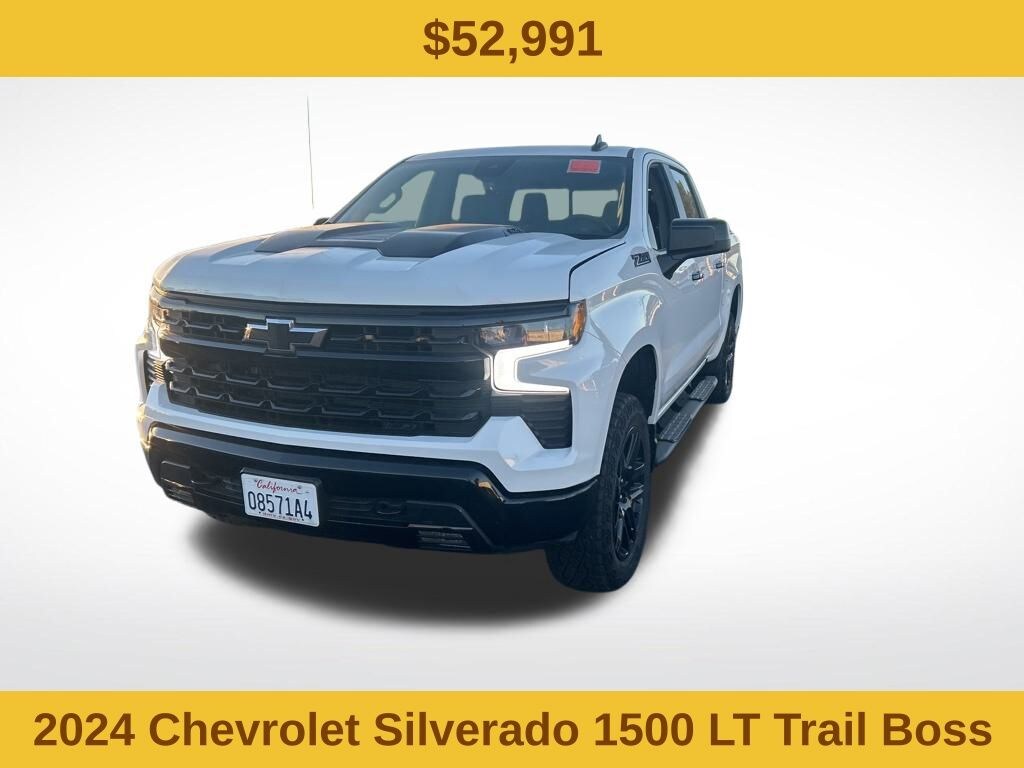 Used 2024 Chevrolet Silverado 1500 LT Trail Boss Truck