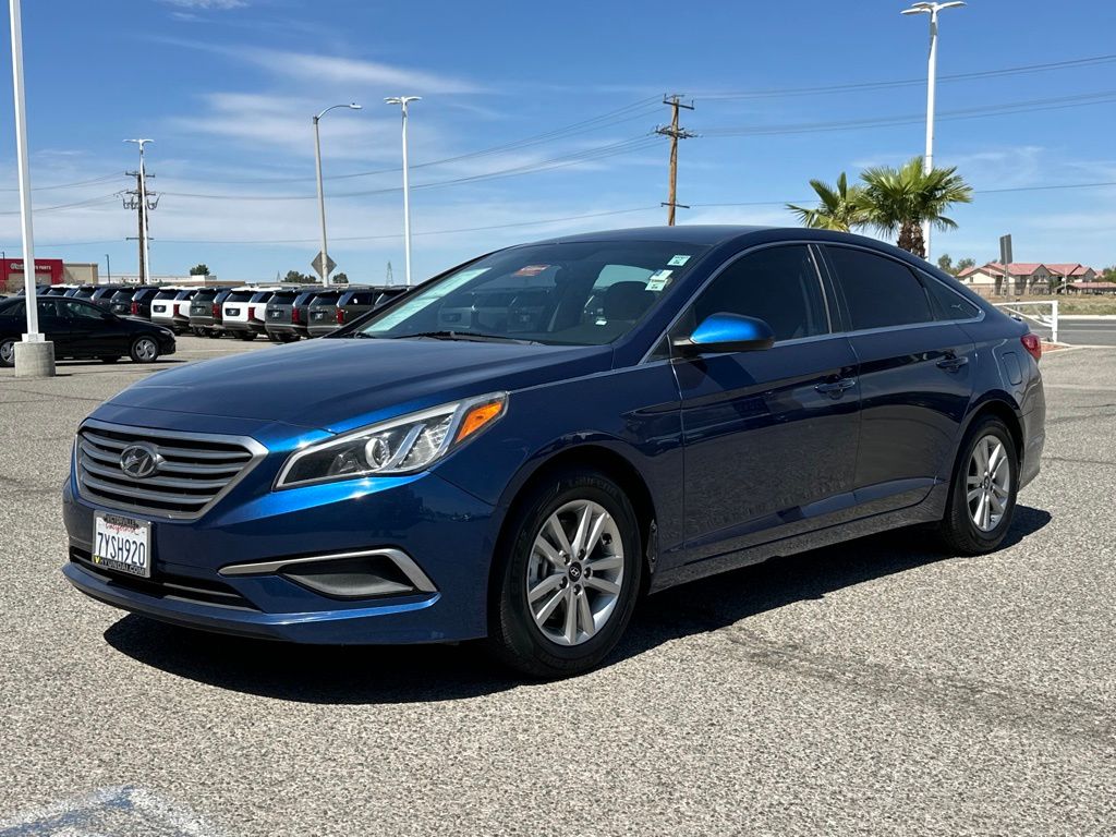 Used 2017 Hyundai Sonata Base with VIN 5NPE24AF9HH579904 for sale in Victorville, CA