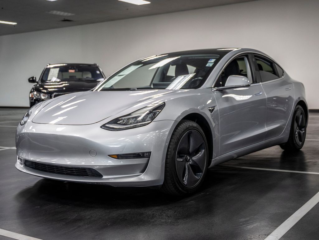 Used 2018 Tesla Model 3 Base with VIN 5YJ3E1EA0JF061034 for sale in Victorville, CA