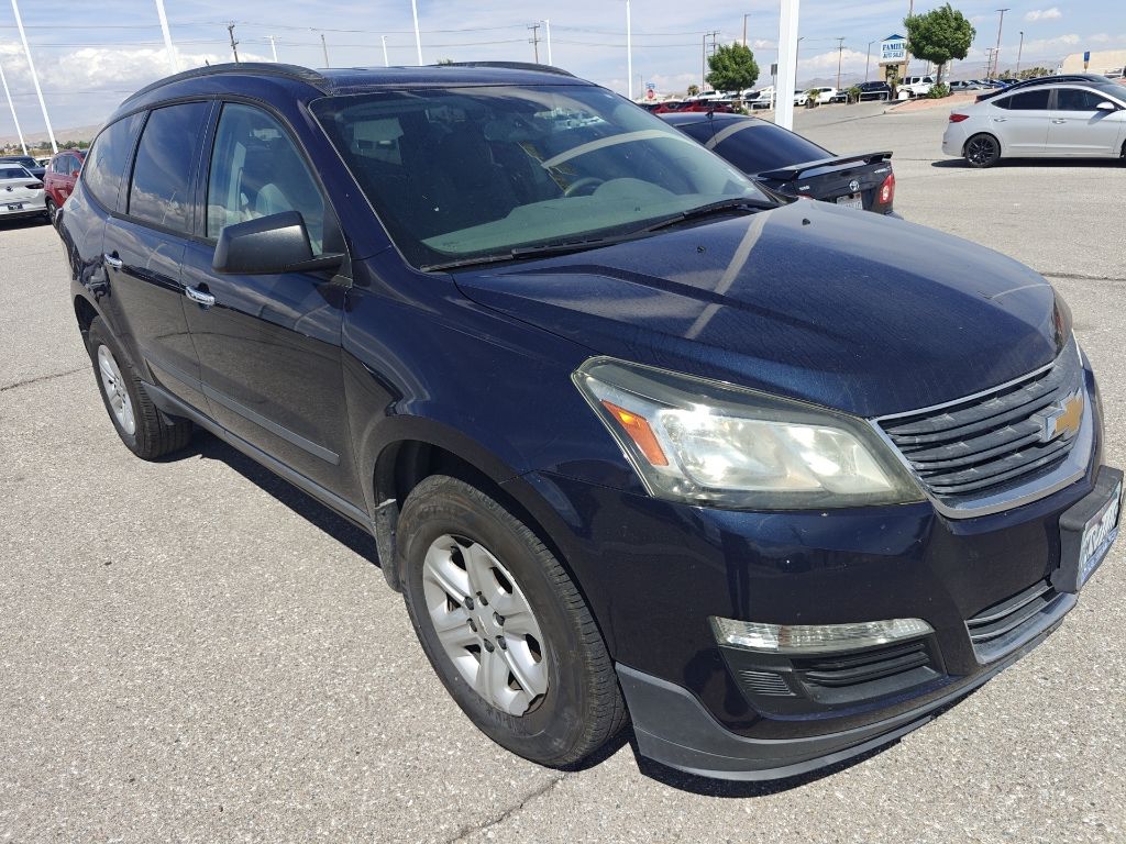 Used 2017 Chevrolet Traverse LS with VIN 1GNKRFED2HJ149682 for sale in Victorville, CA