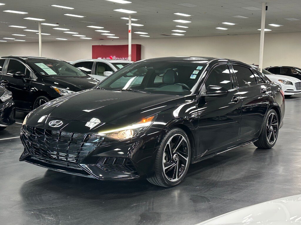 2021 Hyundai Elantra N Line photo 2