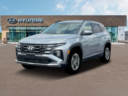 Featured New 2025 Hyundai Tucson Hybrid Blue SUV KM8JBDD17SU345039 for sale near you in Victorville, CA
