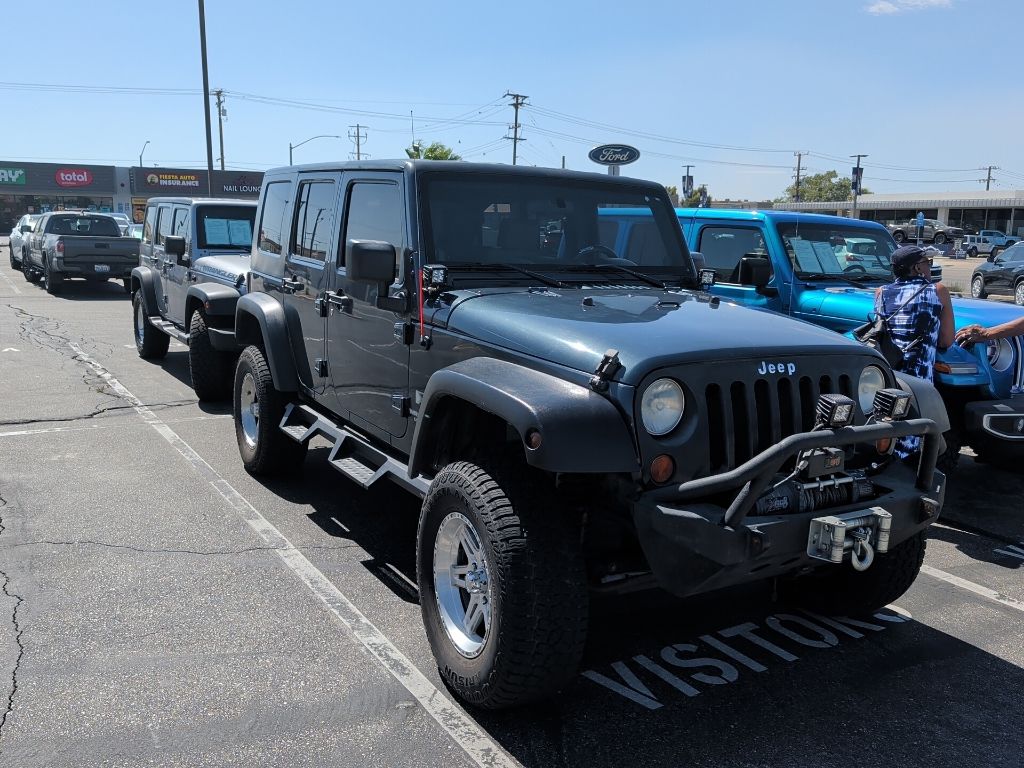 Used 2008 Jeep Wrangler Unlimited X with VIN 1J4GA391X8L626815 for sale in Victorville, CA