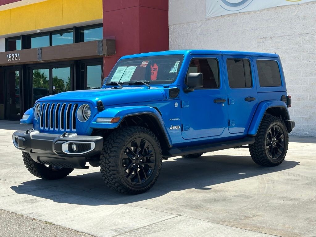 Used 2021 Jeep Wrangler Unlimited Sahara 4xe SUV