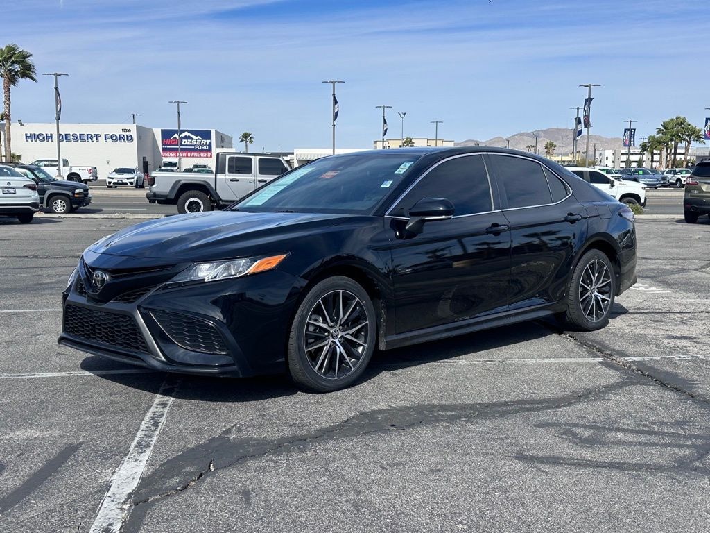 Used 2022 Toyota Camry SE Nightshade Sedan